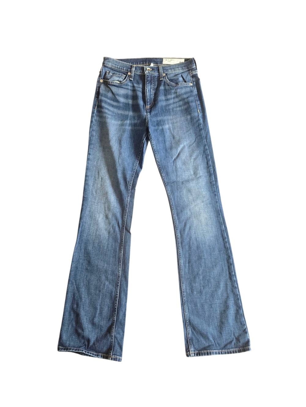 rag & bone Peyton Mid Rise Bootcut Denim Jeans Size 26